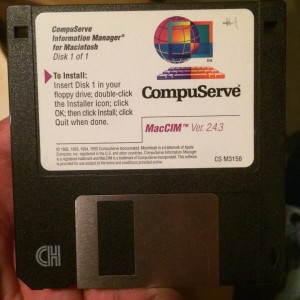 Compuserve Internet Access disk